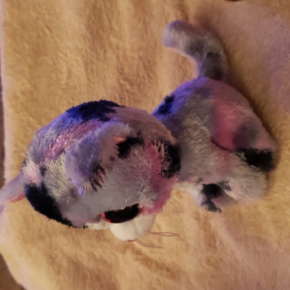 TY BEANIE BABIES MATTEO THE MONKEY AND LINDI THE CAT  6"  EACH NWOT. - Picture 7 of 8